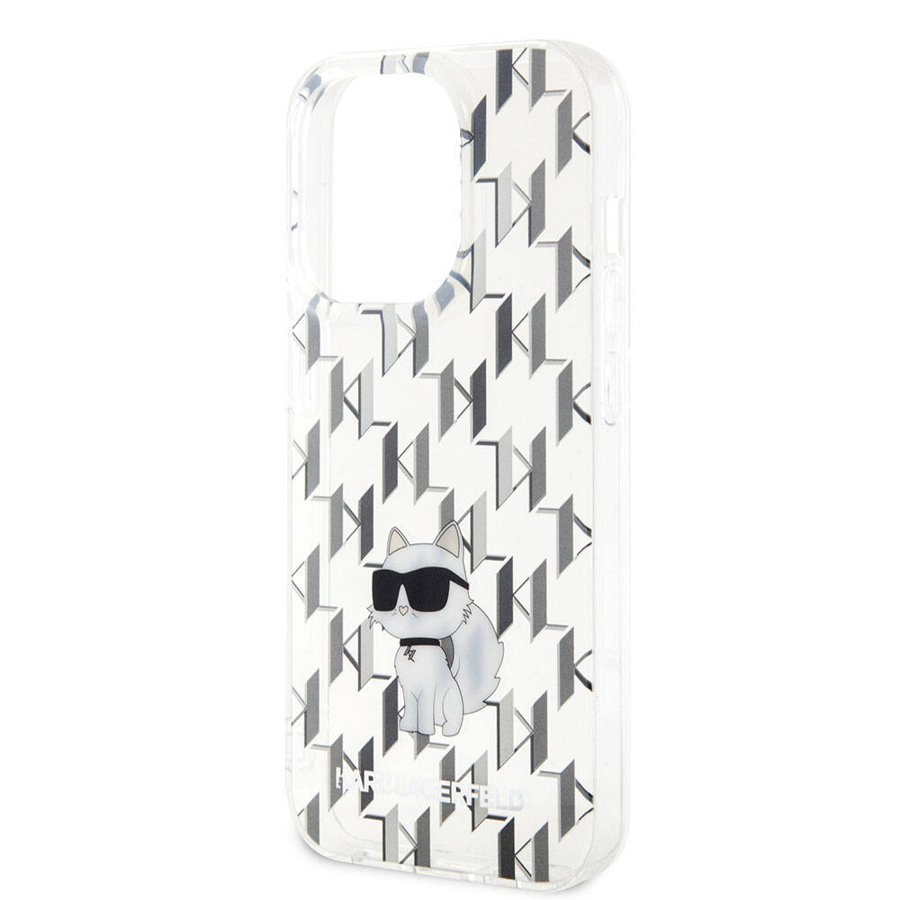 iPhone 15 Pro Max Kılıf Karl Lagerfeld IML C Monogram Orjinal Lisanslı Kapak