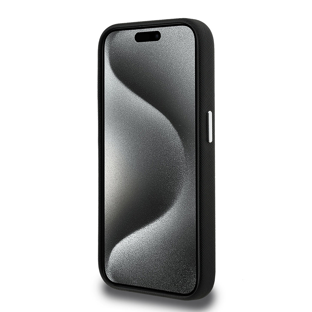 iPhone 15 Pro Max Kılıf Karl Lagerfeld Orjinal Lisanslı K&C Heads Pin Kapak