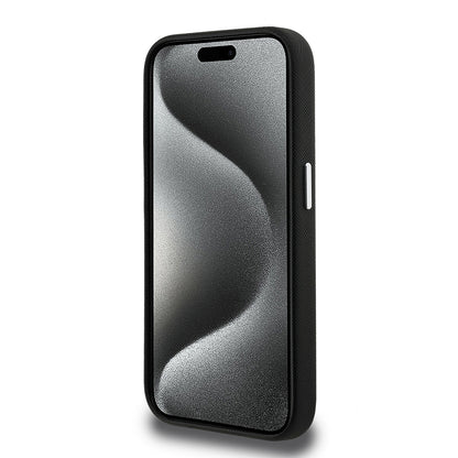 iPhone 15 Pro Max Kılıf Karl Lagerfeld Orjinal Lisanslı K&C Heads Pin Kapak