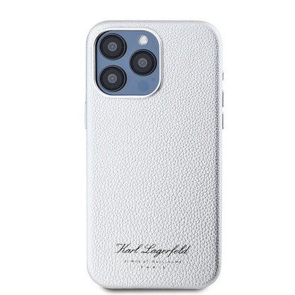 iPhone 15 Pro Max Kılıf Karl Lagerfeld Orjinal Lisanslı KL Yazılı Hotel Kapak