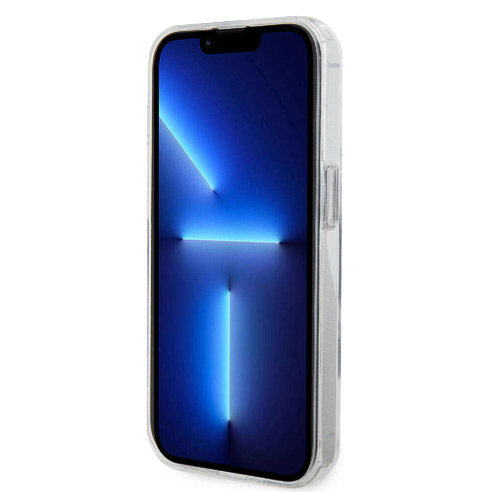 iPhone 15 Pro Max Kılıf Karl Lagerfeld Orjinal Lisanslı M-safe Şarj Özellikli K&C İkonik Baskılı Ring Standlı Kapak