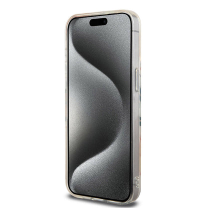 iPhone 15 Pro Max Kılıf Lacoste Orjinal Lisanslı M-safe Şarj Özellikli Çift Katmanlı Yamalar Desenli Kapak