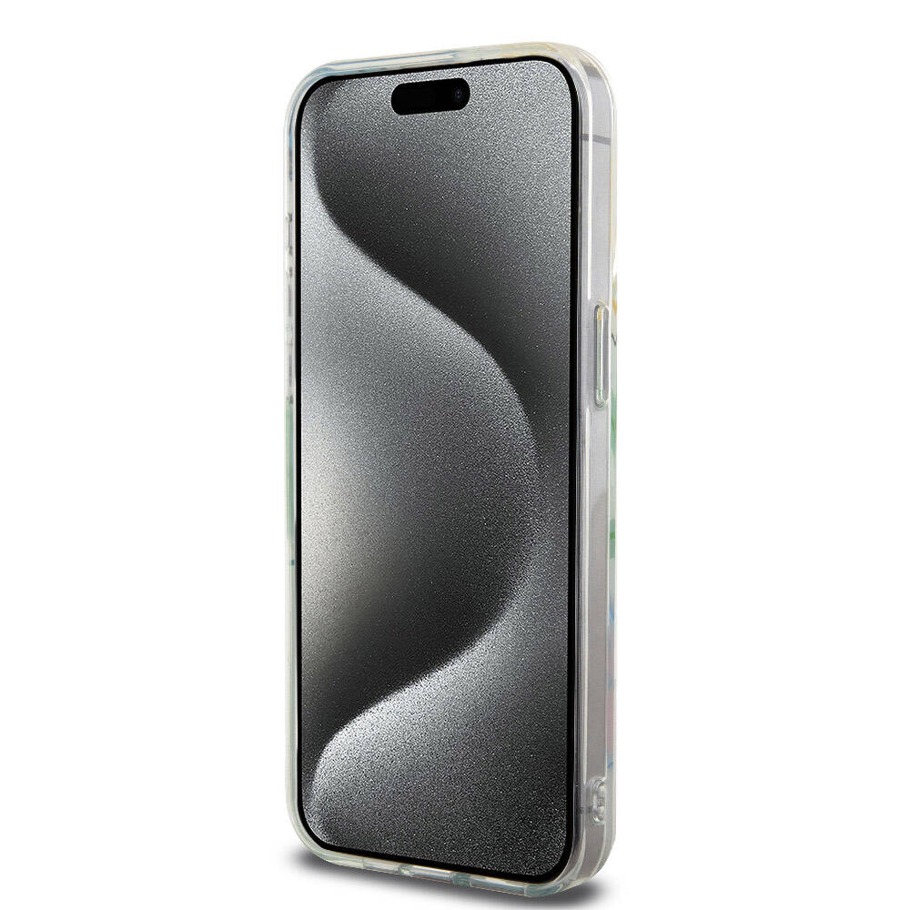 iPhone 15 Pro Max Kılıf Lacoste Orjinal Lisanslı M-safe Şarj Özellikli Çift Katmanlı Yamalar Desenli Kapak