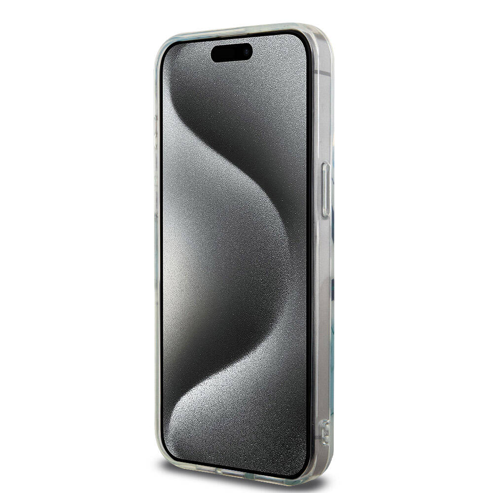 iPhone 15 Pro Max Kılıf Lacoste Orjinal Lisanslı M-safe Şarj Özellikli Çift Katmanlı Yamalar Desenli Kapak