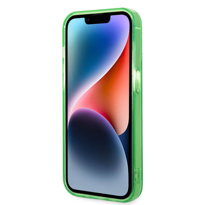 iPhone 15 Pro Max Kılıf Lacoste Orjinal Lisanslı M-safe Şarj Özellikli Transparan Timsah Logo Baskılı Kapak