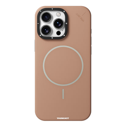iPhone 15 Pro Max Kılıf M-safe Şarj Özellikli Youngkit Dynamag Serisi Kapak