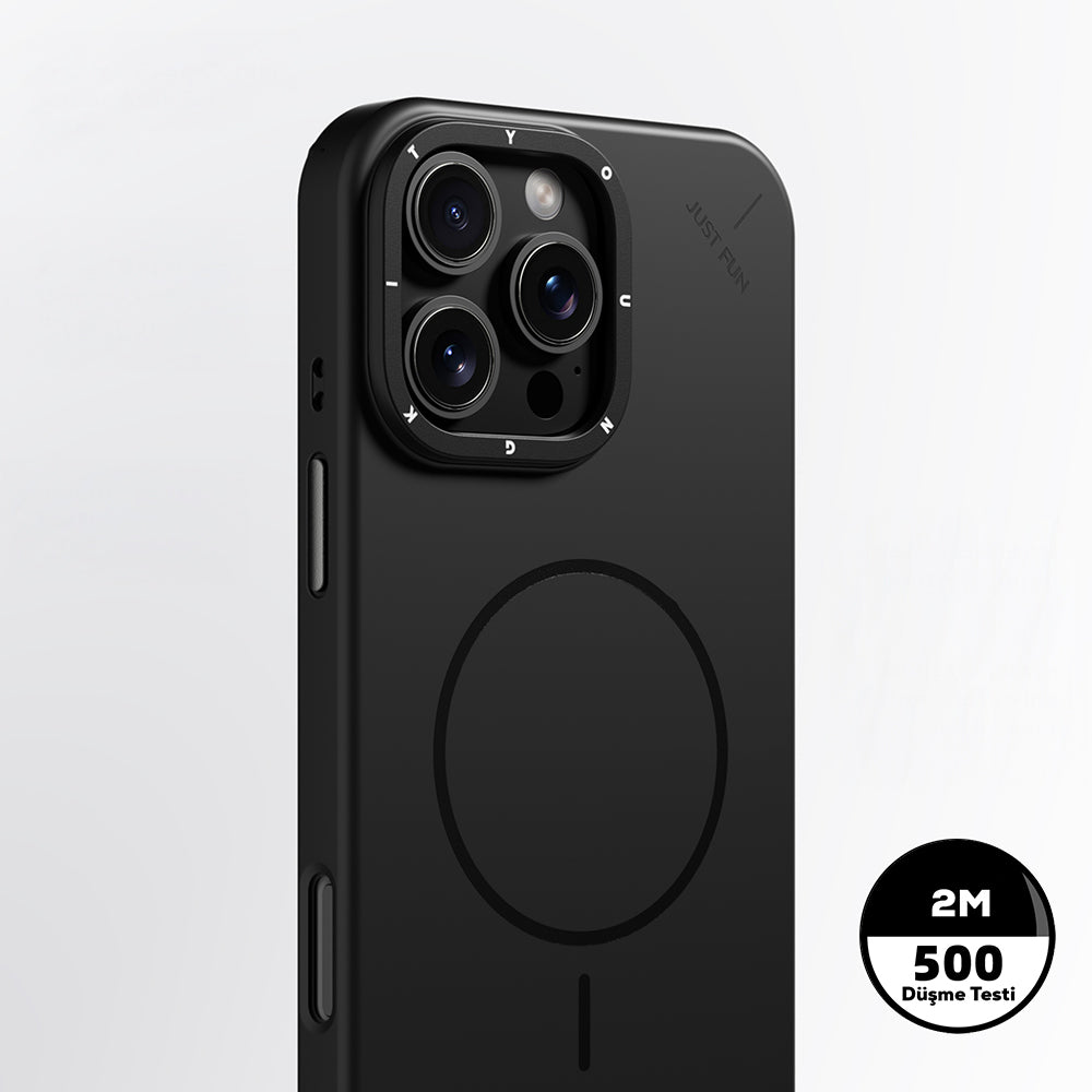 iPhone 15 Pro Max Kılıf M-safe Şarj Özellikli Youngkit Dynamag Serisi Kapak