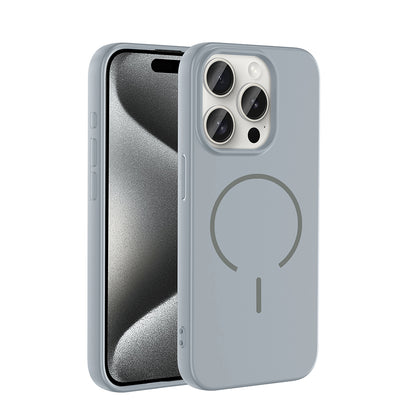 Apple iPhone 15 Pro Max Kılıf M-safe Şarj Özellikli Zore Meta Kapak