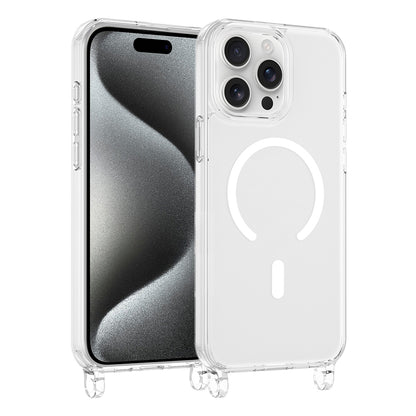 Apple iPhone 15 Pro Max Kılıf M-safe Şarj Özellikli Zore X-Rop Kapak