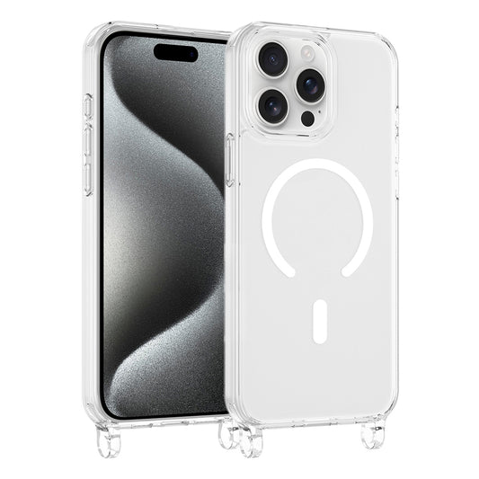 Apple iPhone 15 Pro Max Kılıf M-safe Şarj Özellikli Zore X-Rop Kapak