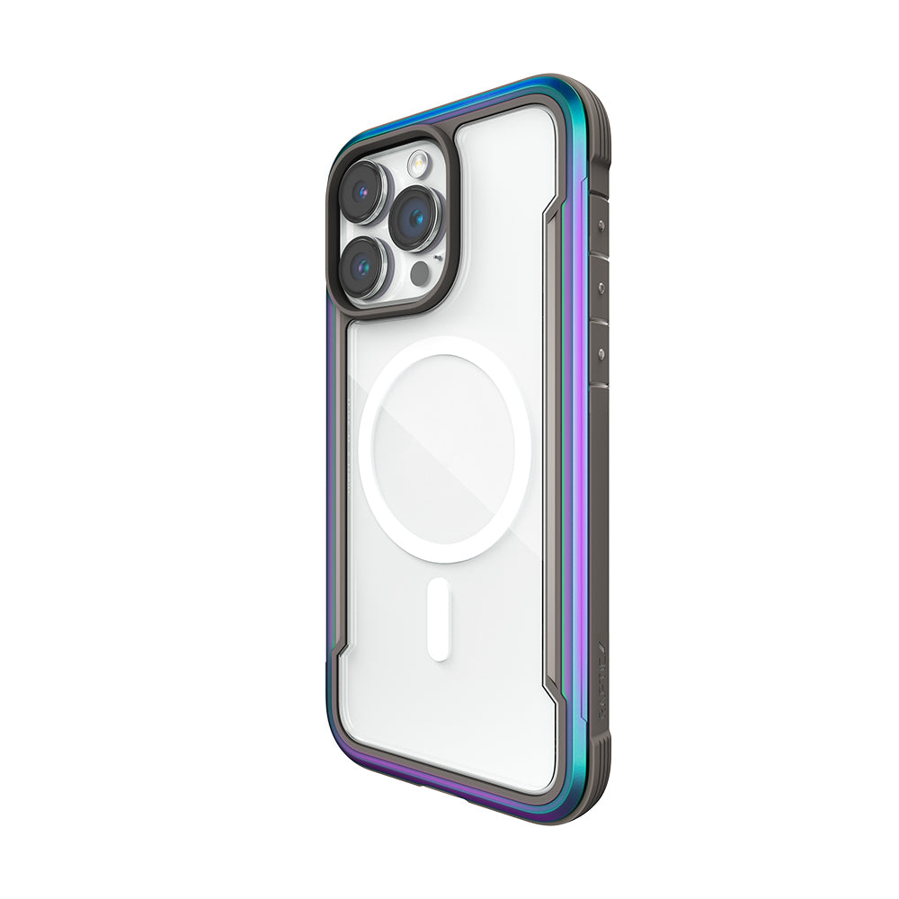 iPhone 15 Pro Max Kılıf M-safe Şarj Özellikli Airbagli Raptic Shield Serisi Şeffaf Arka Yüzey Kapak