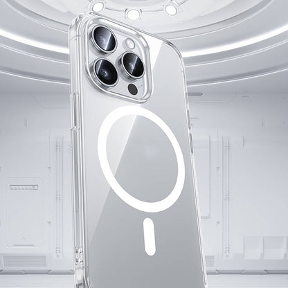 iPhone 15 Pro Max Kılıf M-safe Şarj Özellikli Airbagli Şeffaf Benks LucentPro Serisi Kapak