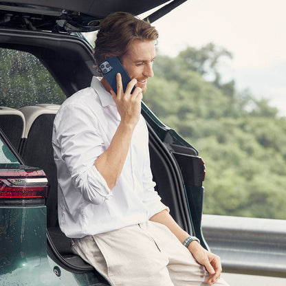 iPhone 15 Pro Max Kılıf M-safe Şarj Özellikli Aramid Fiber Pitaka Tactile Woven Starpeak Serisi Over The Horizon Kapak