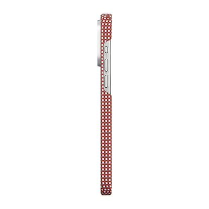 iPhone 15 Pro Max Kılıf M-safe Şarj Özellikli Awa Tasarımlı 1500D Aramid Fiber Pitaka Ultra-Slim Classic Serisi Bonfire Kapak