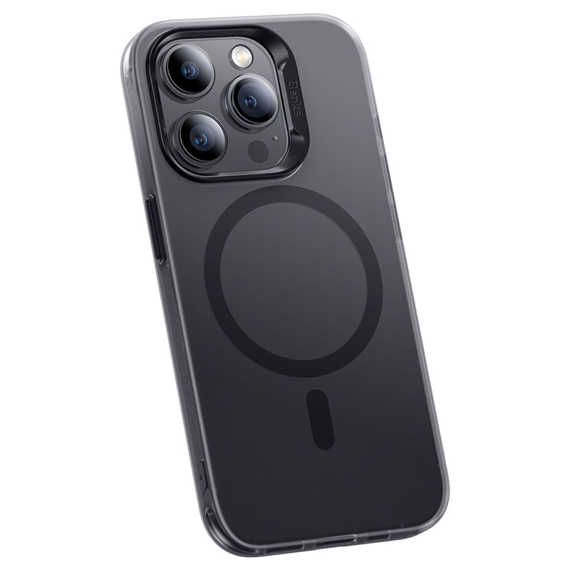 iPhone 15 Pro Max Kılıf M-safe Şarj Özellikli Benks Lucid Armor Kapak