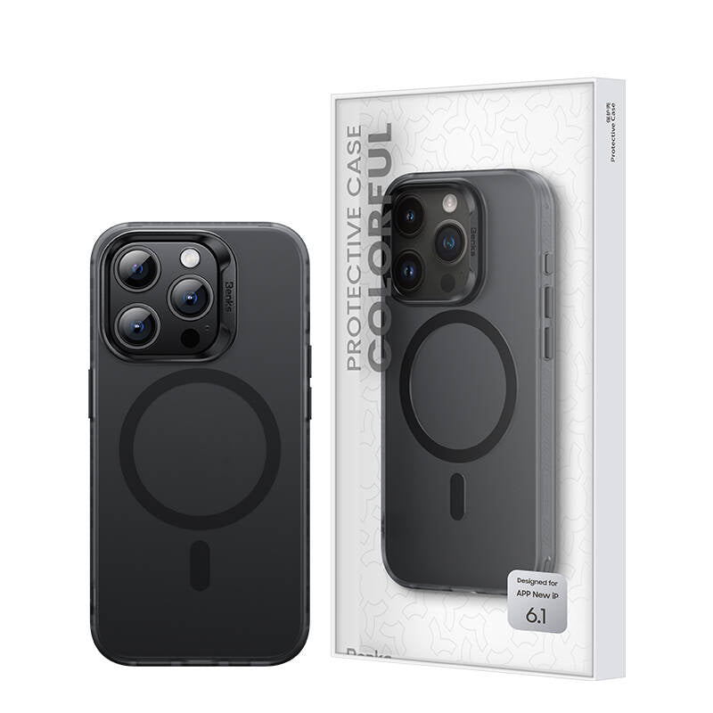 iPhone 15 Pro Max Kılıf M-safe Şarj Özellikli Benks Lucid Armor Kapak