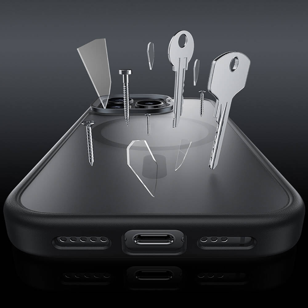 iPhone 16 Kılıf M-safe Şarj Özellikli Benks Mist Protective Kapak