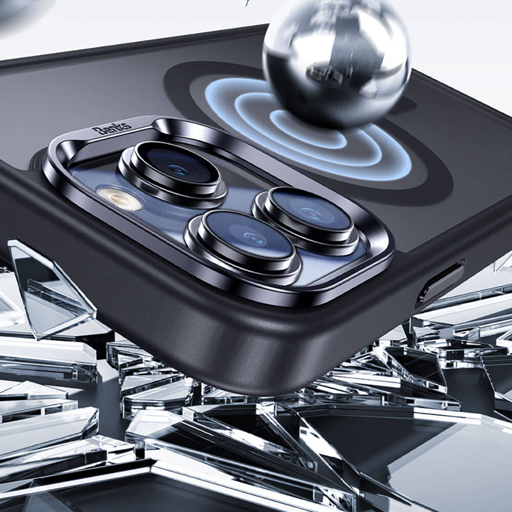 iPhone 15 Pro Max Kılıf M-safe Şarj Özellikli Benks Mist Protective Kapak