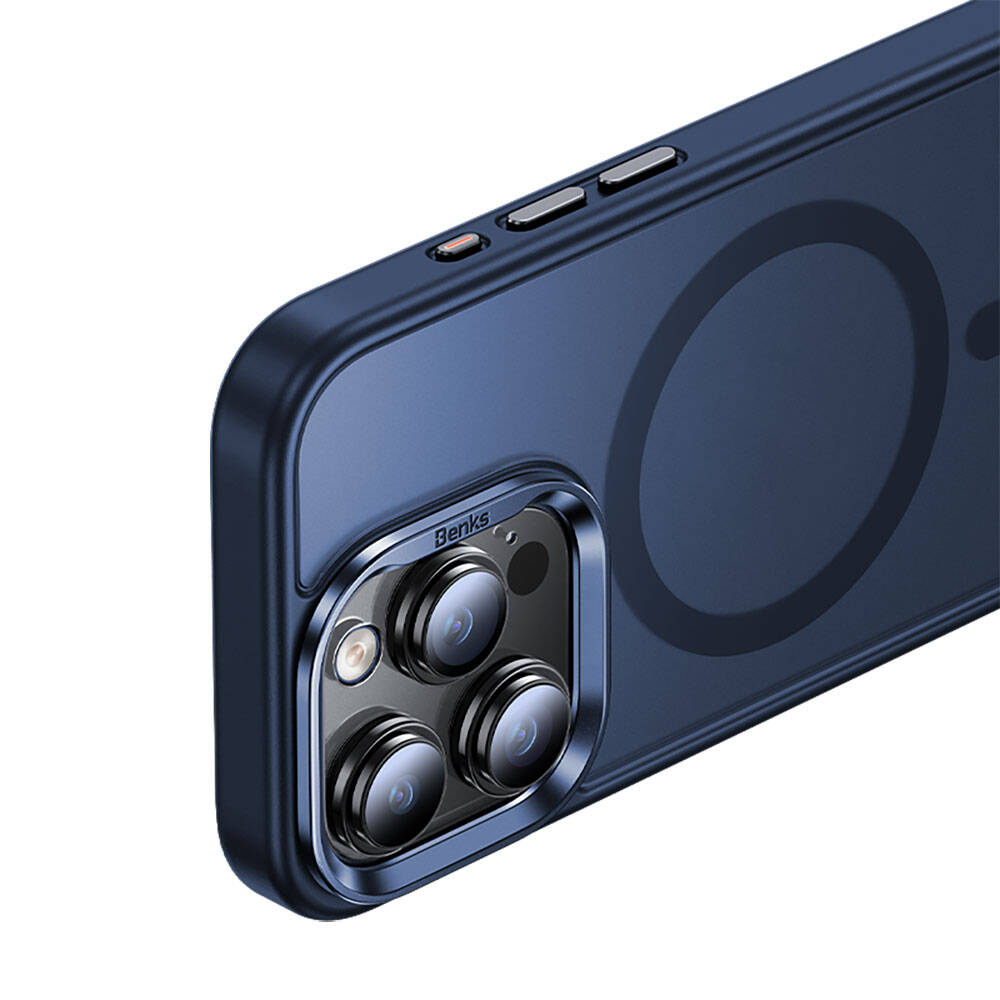 iPhone 15 Pro Max Kılıf M-safe Şarj Özellikli Benks Mist Protective Kapak