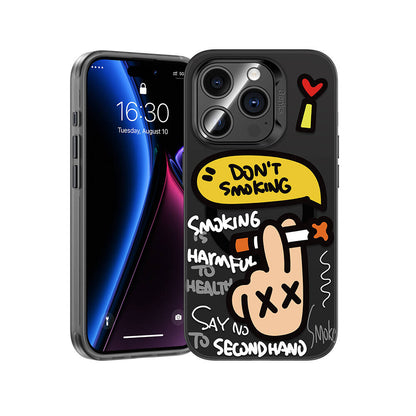 iPhone 15 Pro Max Kılıf M-safe Şarj Özellikli Benks No Smoking Kapak