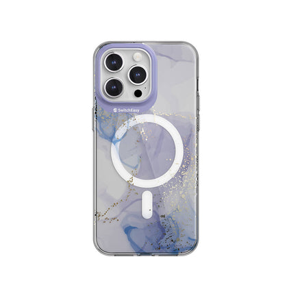 iPhone 15 Pro Max Kılıf M-safe Şarj Özellikli Çift IMD Baskılı Lisanslı Switcheasy Artist-M Veil Kapak