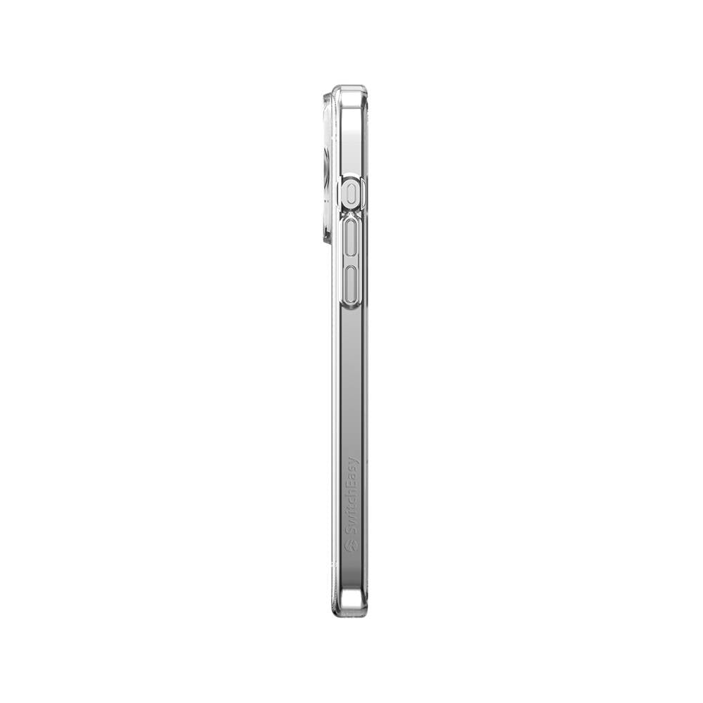 iPhone 15 Pro Max Kılıf M-safe Şarj Özellikli Çizim Desenli Şok Önleyicili Şeffaf Lisanslı Switcheasy City-M Paris Kapak