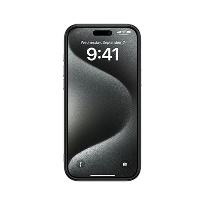 Apple iPhone 15 Pro Max Kılıf M-safe Şarj Özellikli Karbon Fiber Görünümlü Zore Antina Kapak