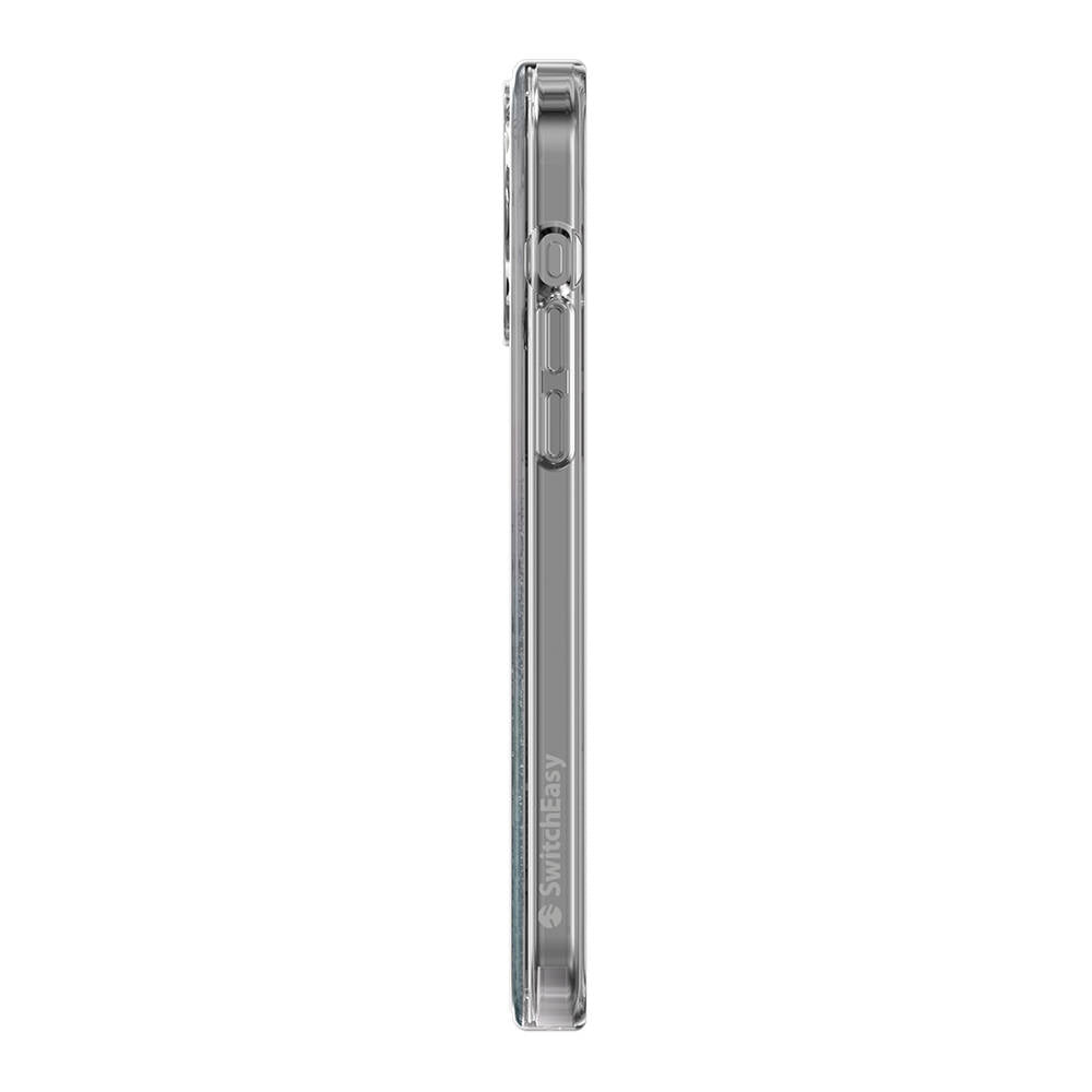 iPhone 15 Pro Max Kılıf M-safe Şarj Özellikli Parlayan Simli Şeffaf Lisanslı Switcheasy Starfield-M Kapak