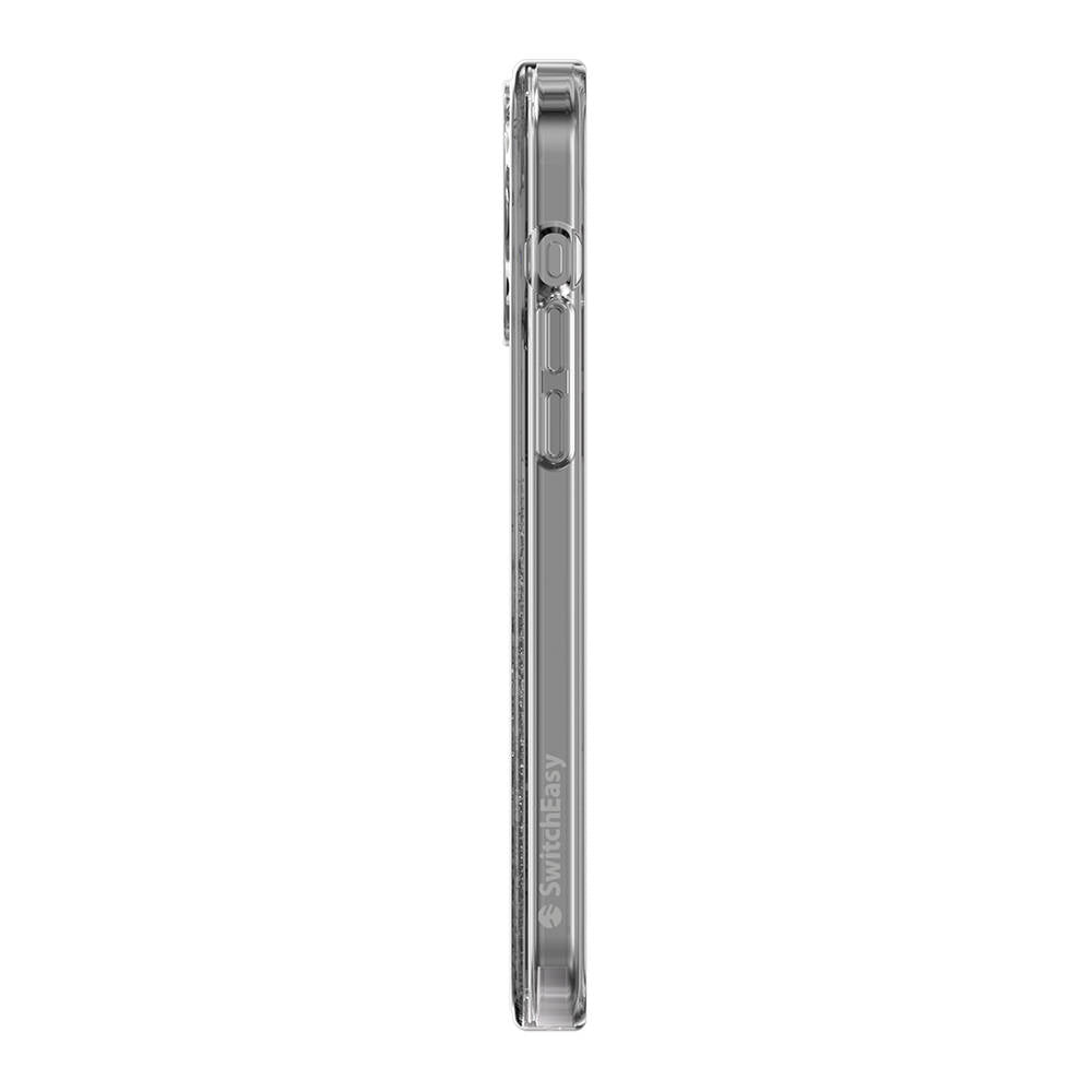 iPhone 15 Pro Max Kılıf M-safe Şarj Özellikli Parlayan Simli Şeffaf Lisanslı Switcheasy Starfield-M Kapak