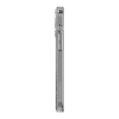 iPhone 15 Pro Max Kılıf M-safe Şarj Özellikli Parlayan Simli Şeffaf Lisanslı Switcheasy Starfield-M Kapak