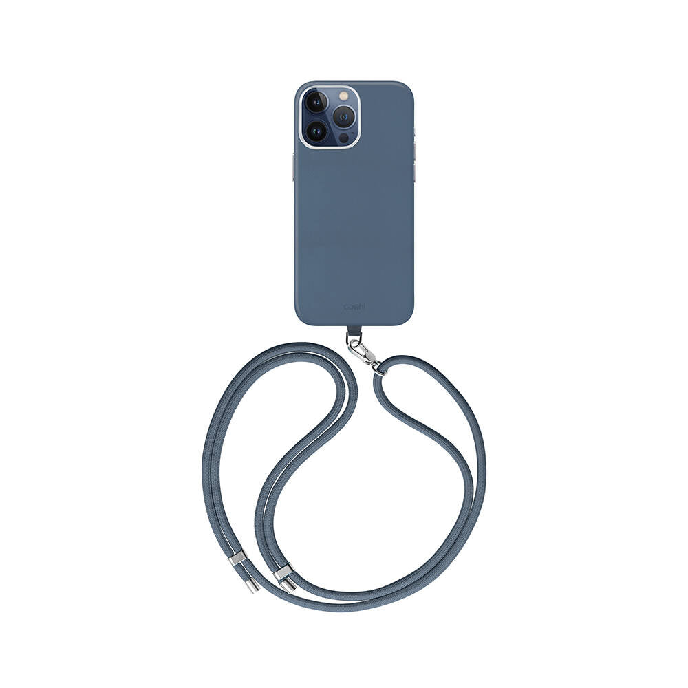 iPhone 15 Pro Max Kılıf M-safe Şarj Özellikli Soft Arka Yüzey Askı İpli Coehl Muse Kapak