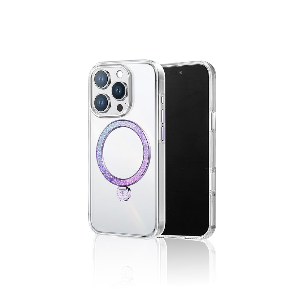 iPhone 15 Pro Max Kılıf M-safe Şarj Özellikli Standlı Pynana Dancing Streamer Serisi Kapak