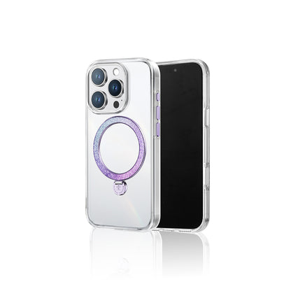 iPhone 15 Pro Max Kılıf M-safe Şarj Özellikli Standlı Pynana Dancing Streamer Serisi Kapak