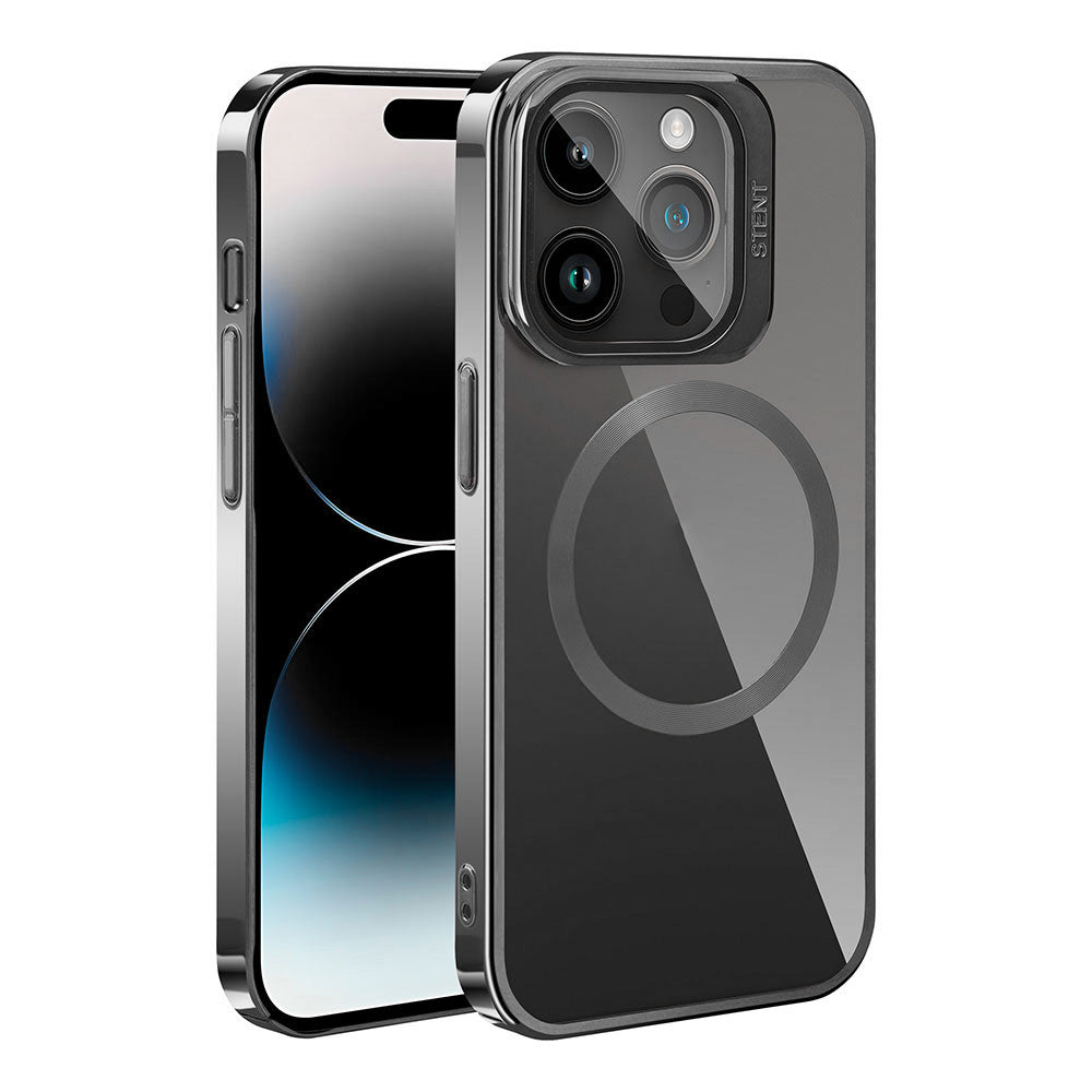 Apple iPhone 15 Pro Max Kılıf M-safe Şarj Özellikli Standlı Zore Klon Kapak
