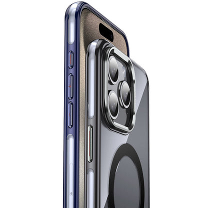 iPhone 15 Pro Max Kılıf M-safe Şarj Özellikli Wlons Standlı Efsane Kapak