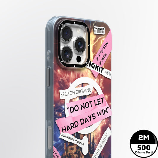 iPhone 15 Pro Max Kılıf M-safe Şarj Özellikli Youngkit A-City Serisi Kapak