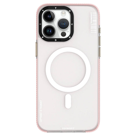 iPhone 15 Pro Max Kılıf M-safe Şarj Özellikli Youngkit Jiansha Serisi Kapak