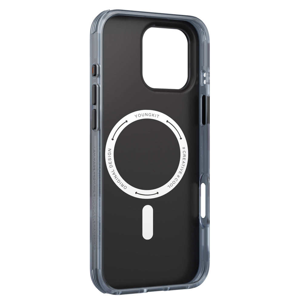iPhone 15 Pro Max Kılıf M-safe Şarj Özellikli Youngkit Love Serisi Kapak