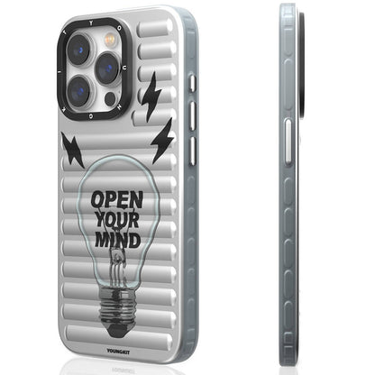 iPhone 15 Pro Max Kılıf M-safe Şarj Özellikli Youngkit Open Mind Serisi Kapak