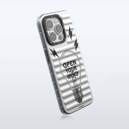 iPhone 15 Pro Max Kılıf M-safe Şarj Özellikli Youngkit Open Mind Serisi Kapak
