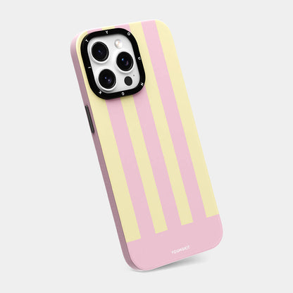 iPhone 15 Pro Max Kılıf M-safe Şarj Özellikli Youngkit Striped Piano Keys Serisi Kapak