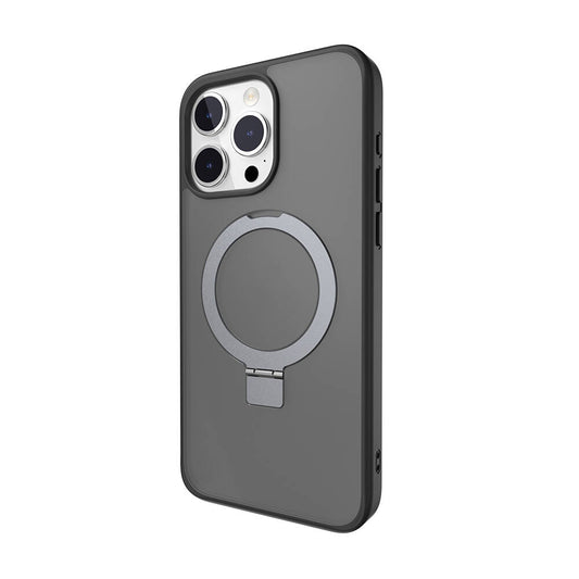 iPhone 15 Pro Max Kılıf M-safe Şarj Özellikli Yüzük Standlı Lisanslı Switcheasy Magstand-M Kapak