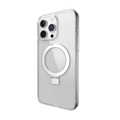 iPhone 15 Pro Max Kılıf M-safe Şarj Özellikli Yüzük Standlı Lisanslı Switcheasy Magstand-M Kapak