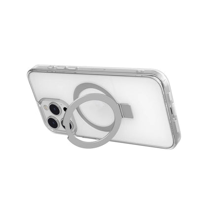 iPhone 15 Pro Max Kılıf M-safe Şarj Özellikli Yüzük Standlı Lisanslı Switcheasy Magstand-M Kapak