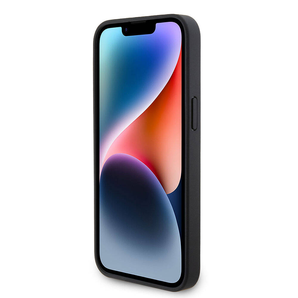 iPhone 15 Pro Max Kılıf Mercedes Benz Orjinal Lisanslı M-safe Şarj Özellikli Metal Yıldız Logolu Pürüzsüz Deri Kapak