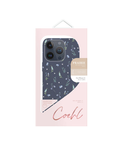 iPhone 15 Pro Max Kılıf Mini Çayır Çiçekleri Desenli Coehl Prairie Kapak