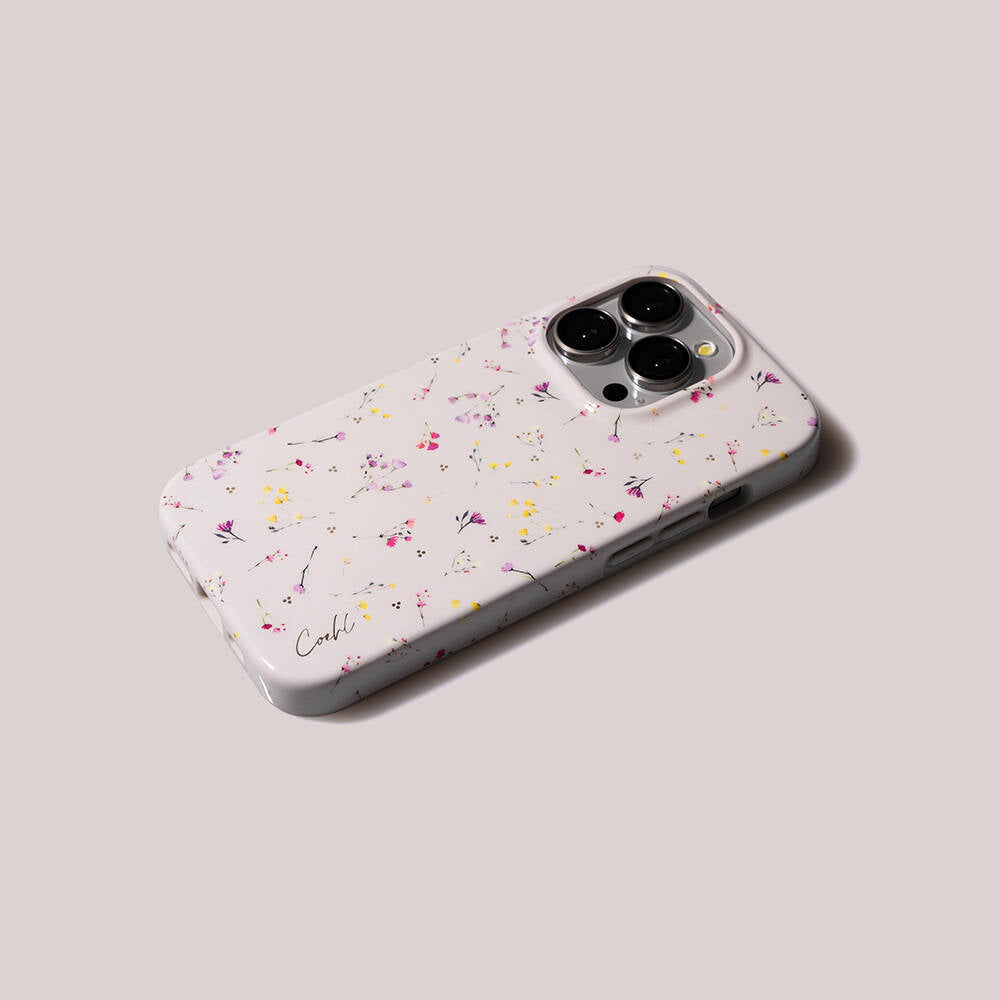 iPhone 15 Pro Max Kılıf Mini Çayır Çiçekleri Desenli Coehl Prairie Kapak