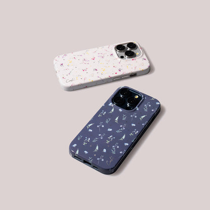 iPhone 15 Pro Max Kılıf Mini Çayır Çiçekleri Desenli Coehl Prairie Kapak