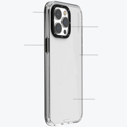 iPhone 15 Pro Max Kılıf Pürüzsüz Düz Arka Yüzey YoungKit Crystal Color Serisi Kapak