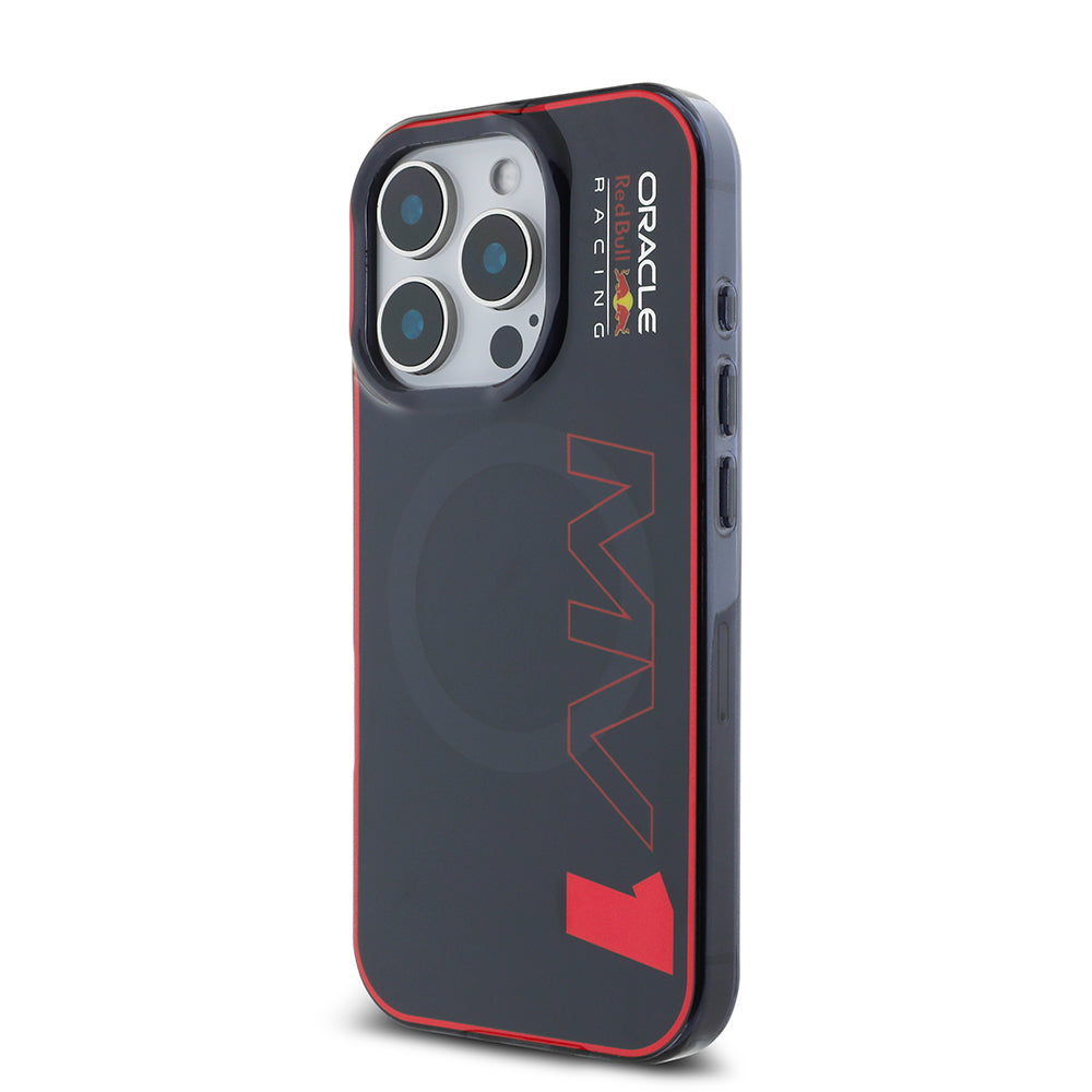iPhone 15 Pro Max Kılıf Redbull Orjinal Lisanslı M-safe Şarj Özellikli Çift Katmanlı Sert PC Büyük Boy MV Kapak